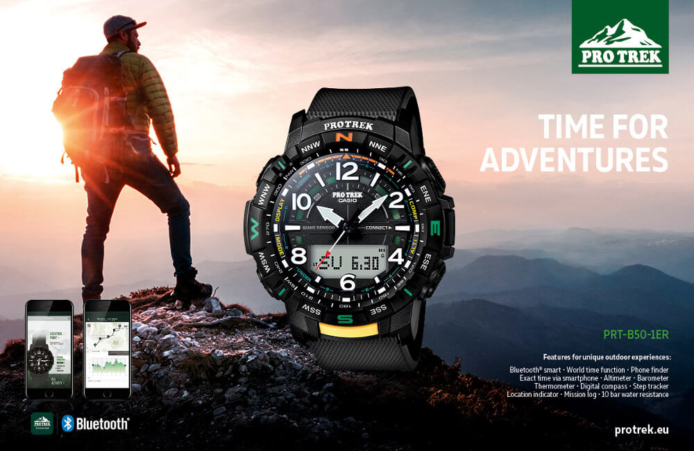 PRO TREK seria PRT-B50 - zdobywamy szczyty z Casio!