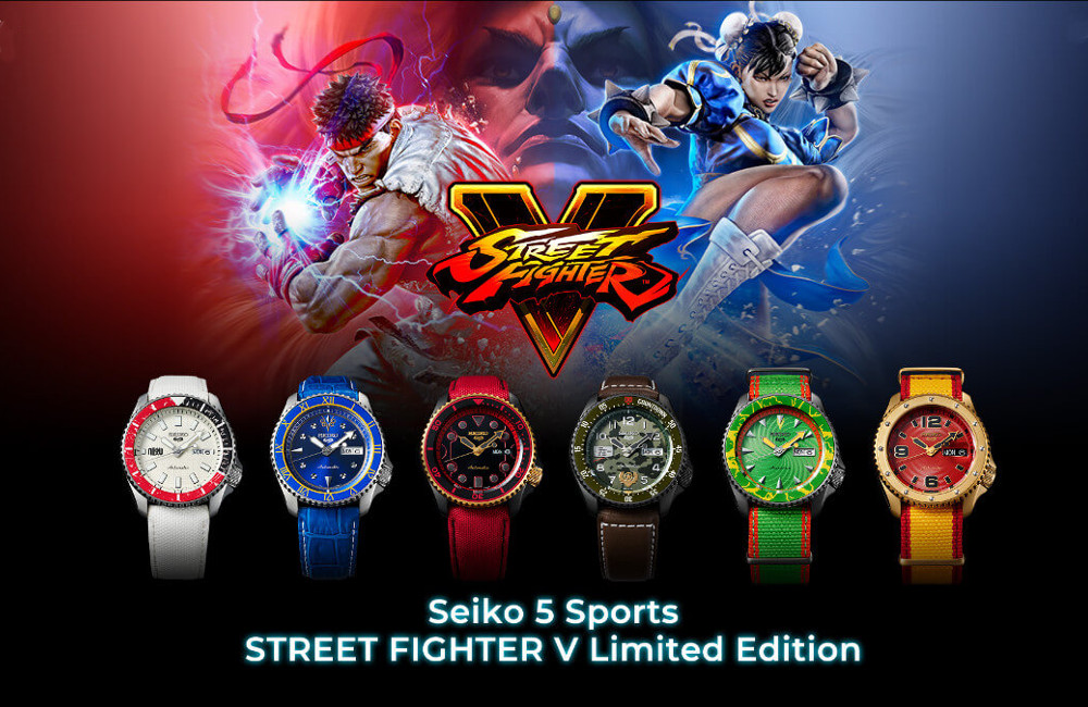 Seiko Street Fighter V Capcom