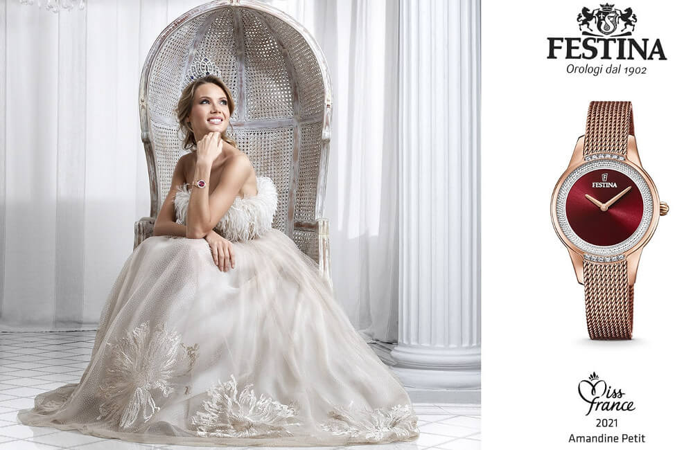 Miss Francji Amandine Petit - Nową ambasadorką marki Festina