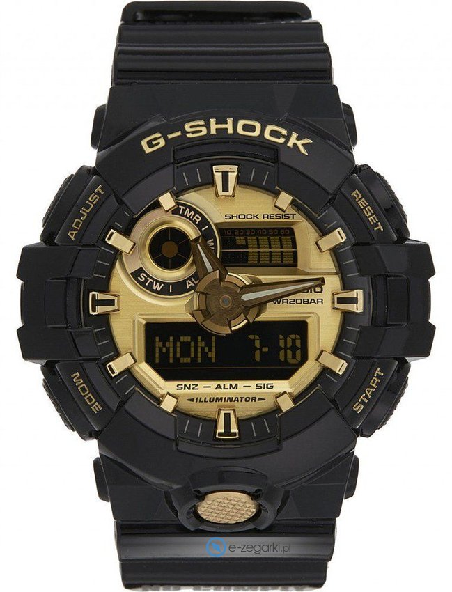 Casio G Shock GA 710GB 1ALTD zegarek m ski e zegarki.pl