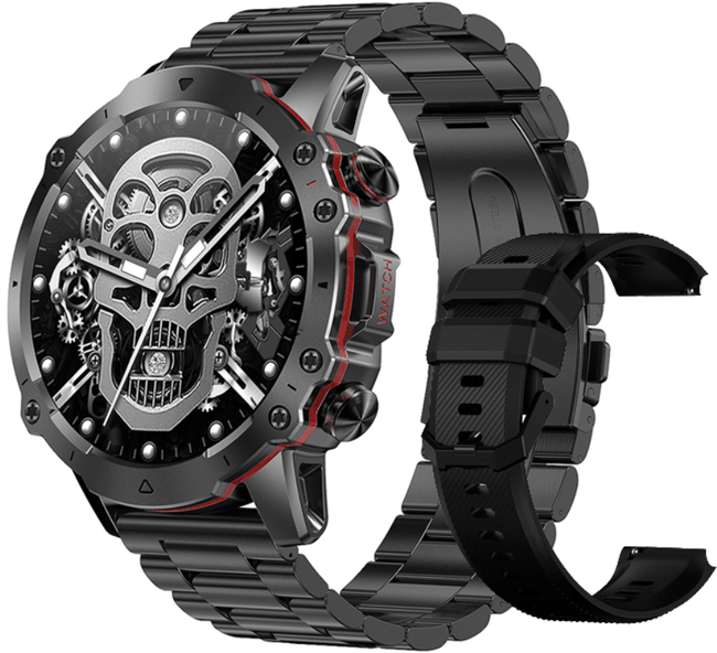 Smartwatch Rubicon RUB271 męski z funkcją rozm&oacute;w i sportowym charakterem