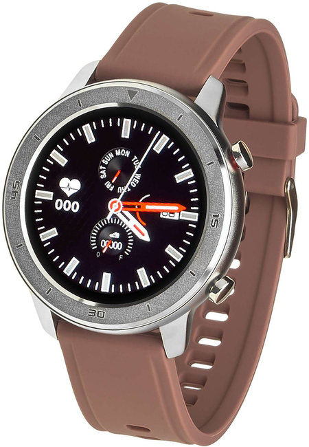 Garett 5903246286618 Smartwatch Garett Master RT brązowy