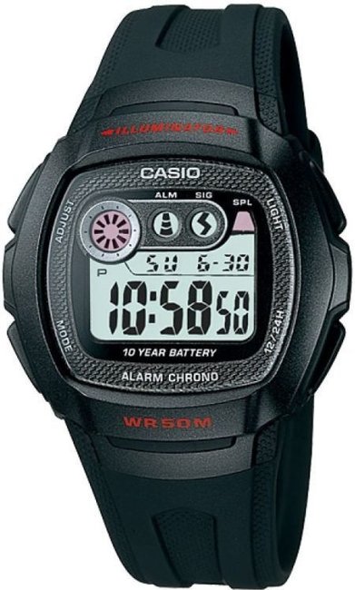 Casio Standard Digital W-210-1C