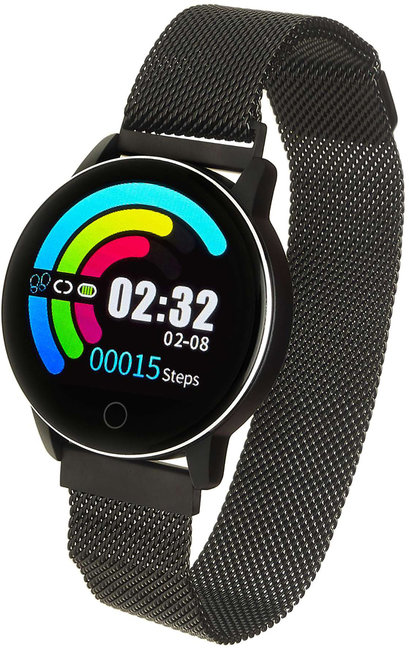 Garett 5903246286359 Smartwatch Garett Lady Bella RT czarny, stalowy