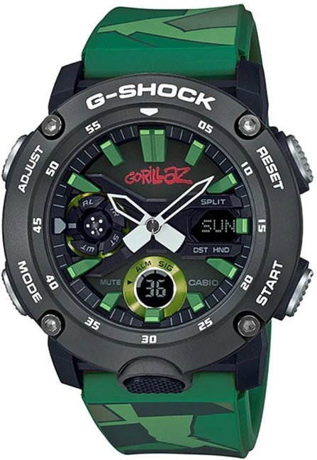 Casio G-Shock GA-2000GZ-3AER GORILLAZ x G-SHOCK