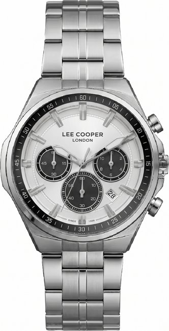 Nowoczesny zegarek męski Lee Cooper LC08273.320 z precyzyjnym chronografem