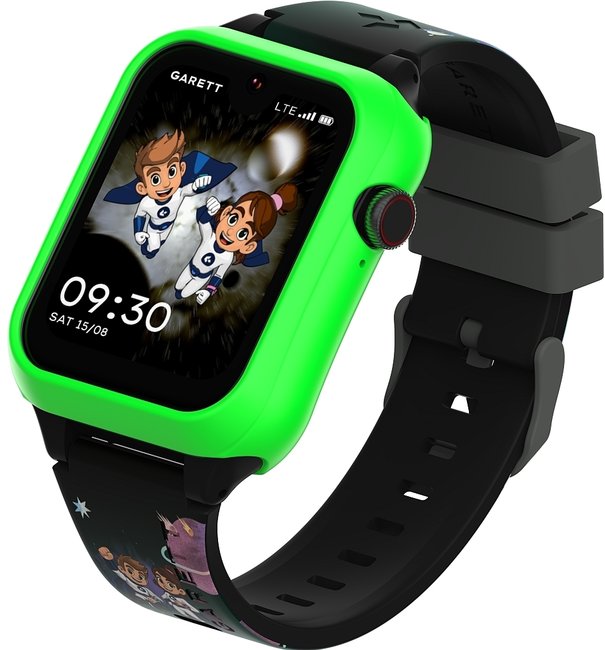 Nowoczesny smartwatch Garett Kids Essa GO 2 AI 4G z lokalizacją GPS dla dziecka