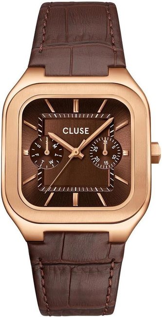 Cluse Quadrus CW26206 dla mężczyzny z kwadratową kopertą definiuje nowoczesną elegancję