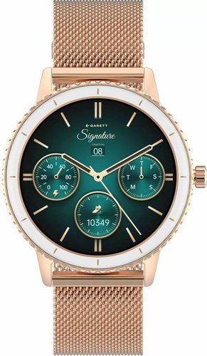 Garett 5904238485064 Smartwatch Garett Grace rose gold mesh