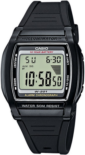 Casio Standard Digital W-201-1AVEF