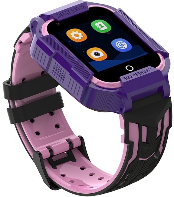 Garett 5904238481134 Smartwatch dziecięcy Garett Kids Bloom 4G RT fioletowy