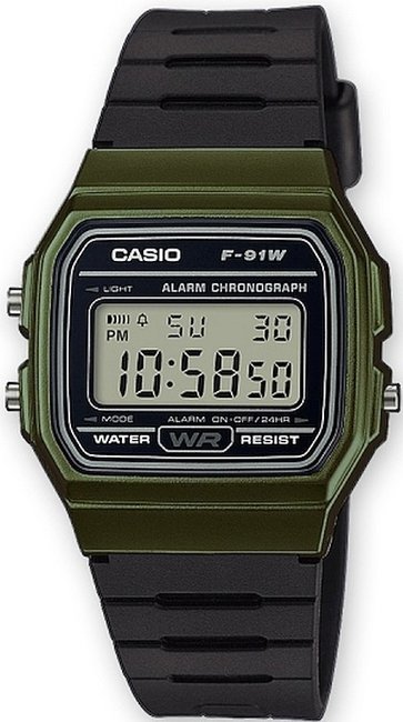 Casio Standard Digital F-91WM-3A