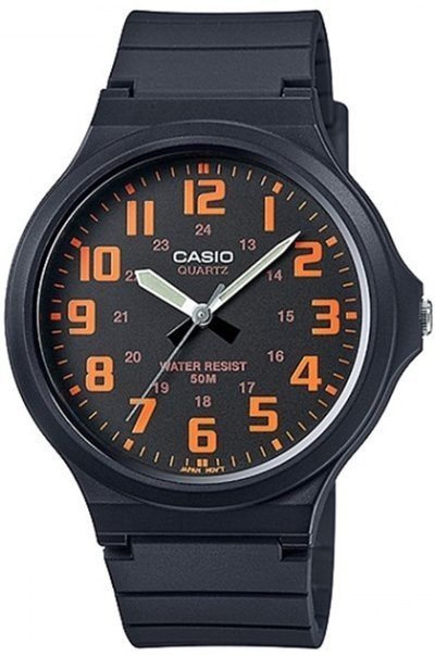 Casio Vintage MW-240-4B z czytelną tarczą to męski zegarek na co dzień