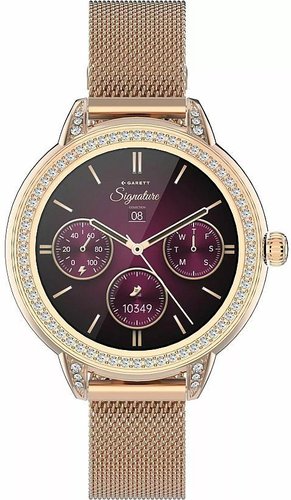 Garett 5904238485118 Smartwatch Garett Stella rose gold mesh