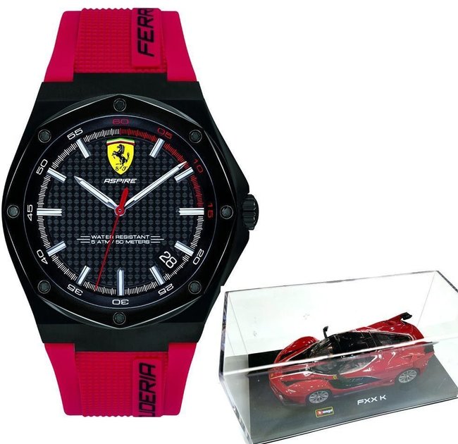 Scuderia Ferrari 0870030 Aspire Car Gift Set 1:43