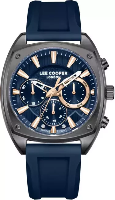 Męski zegarek Lee Cooper LC08237.099 z nieregularną kopertą w stylu fashion