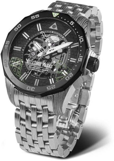 Vostok Europe NH72-225E764 Gelezinis Vilkas Iron Wolf