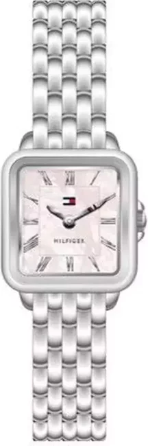 Zegarek Tommy Hilfiger Mia 1782914 damski z prostokątną kopertą definiuje klasyczny styl
