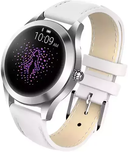Garett 5903246287257 Smartwatch Garett Women Naomi RT biały, skórzany