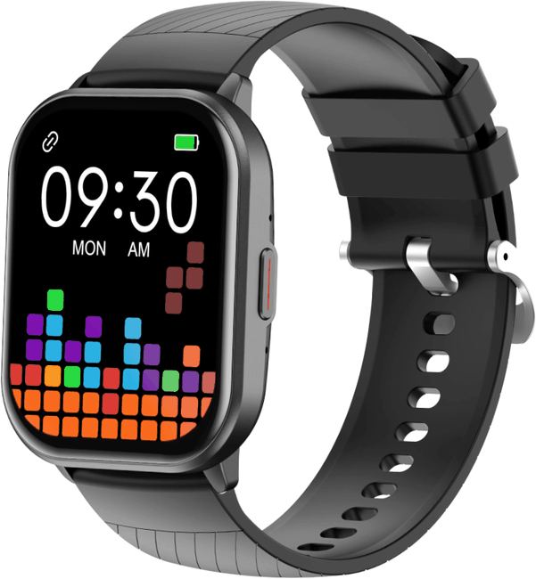 Sportowy smartwatch Rubicon RUB304 z funkcją bluetooth call dla nowoczesnego mężczyzny