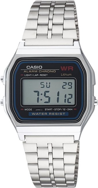 Zegarek Casio A-159WA-N1 unisex z cyfrowym wyświetlaczem gwarantujący ponadczasowy styl