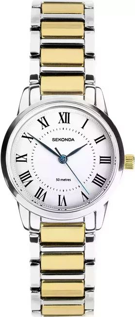 Elegancki zegarek Sekonda 40682 z klasyczną tarczą dla stylowej kobiety