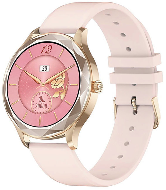 Garett 5904238480533 Smartwatch Garett Lady Ann RT złoty-róż