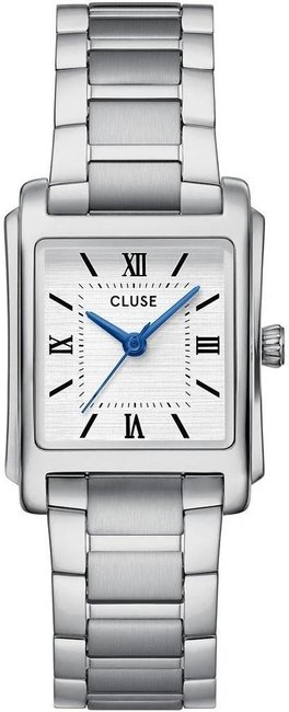 Prostokątna elegancja w damskim zegarku Cluse Anglee CW16602