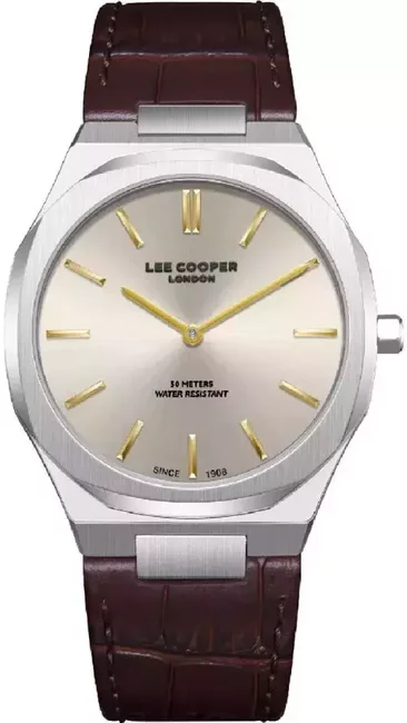 Męski zegarek Lee Cooper LC08336.362 z unikalną ośmiokątną kopertą