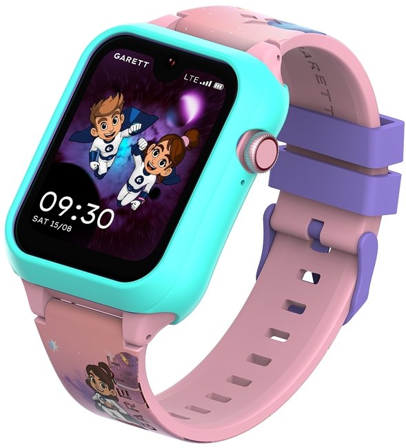 Innowacyjny smartwatch Garett Kids Essa GO 2 AI 4G z lokalizacją GPS dla bezpieczeństwa i zabawy dla dziecka