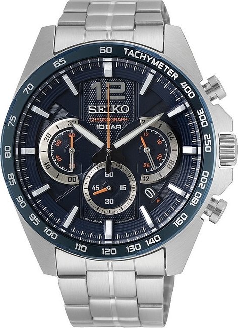 Sportowy zegarek Seiko SSB345P1 z chronografem dla aktywnego mężczyzny