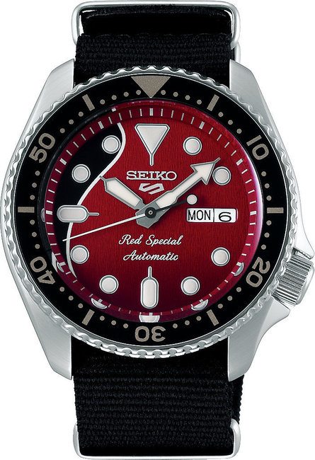 Seiko Automatic SRPE83K1 Queen Brian May Limited Edition Red Special