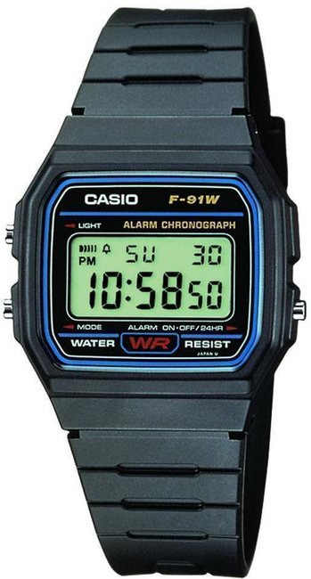 Casio Standard Digital F-91W-1YER