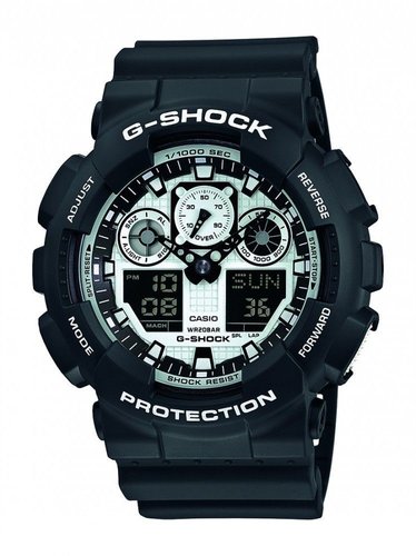 Casio G-Shock GA-100BW-1AER