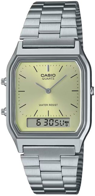 Casio AQ-230A-9A jako ikona stylu retro dla kobiety i mężczyzny