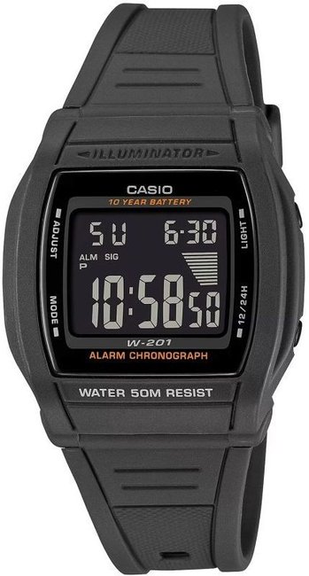 Casio Vintage W-201-1BVEG