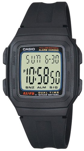 Casio Standard Digital F-201W-1AEF