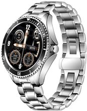 Garett 5904238480588 Smartwatch Garett Men Ocean RT srebrno-czarny, stalowy