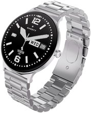Garett 5904238487563 Smartwatch Garett Quantum Glow srebrny stalowy
