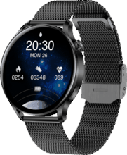 Garett 5904238483749 Smartwatch Garett Lady Elegance RT czarny stalowy