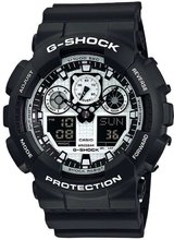 Casio G-Shock GA-100BWVCF-1AER VALENCIA CF