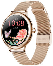 Garett 5904238480717 Smartwatch Garett Lady Julia RT złoty, stalowy