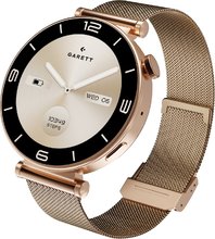 Garett 5904238486887 Smartwatch Garett Rose r&oacute;żowe złoto mesh
