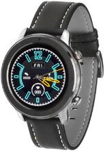 Garett 5903246286595 Smartwatch Garett Master RT czarno-szary, skórzany